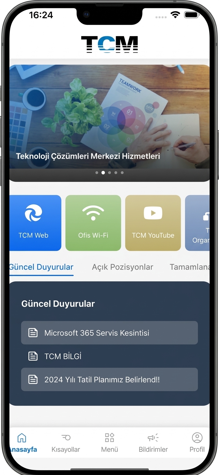 MobilePortal uygulama ekranı