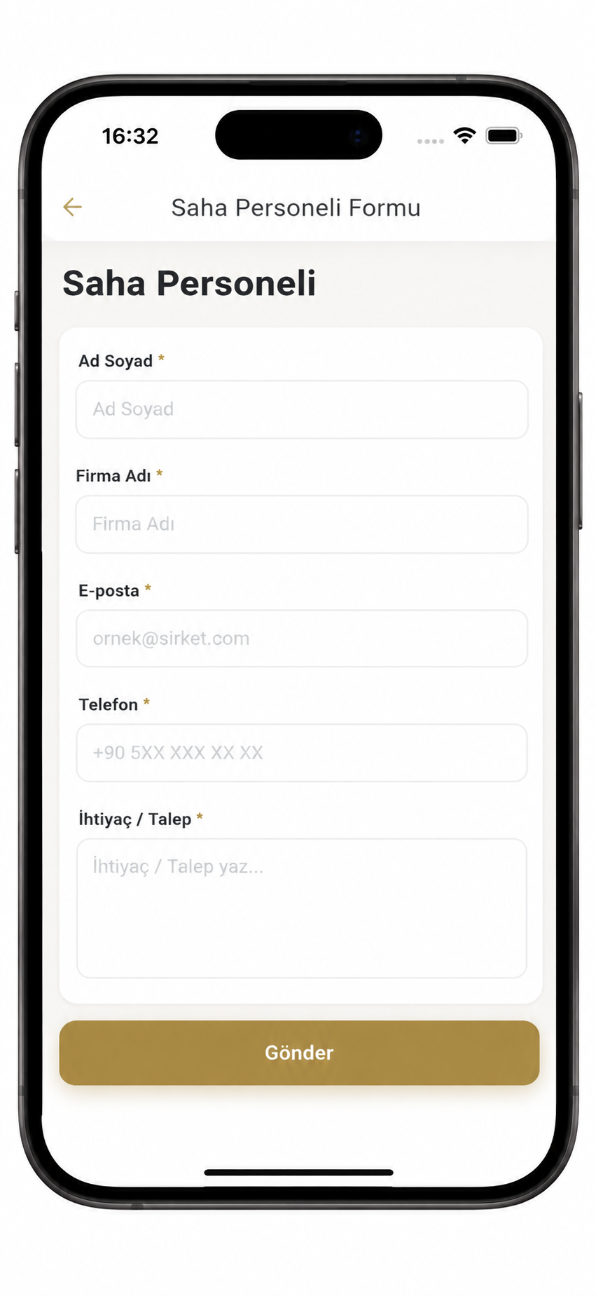 MobilePortal uygulama ekranı